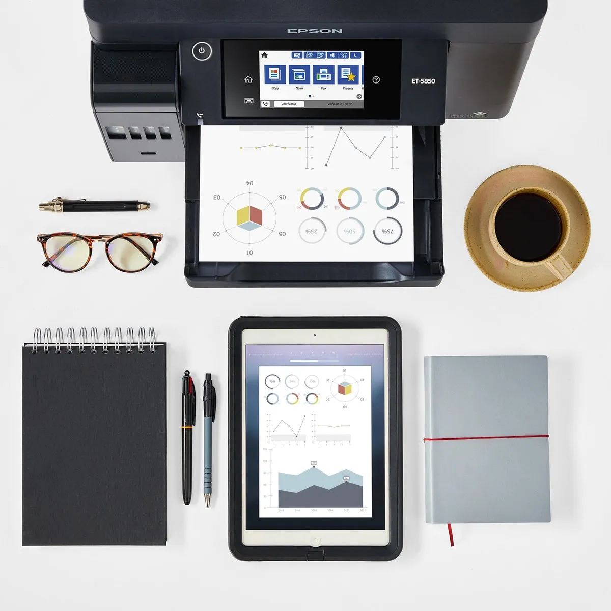 Epson EcoTank L6550 Inkjet Printer - A4 - 32ppm - Zwart