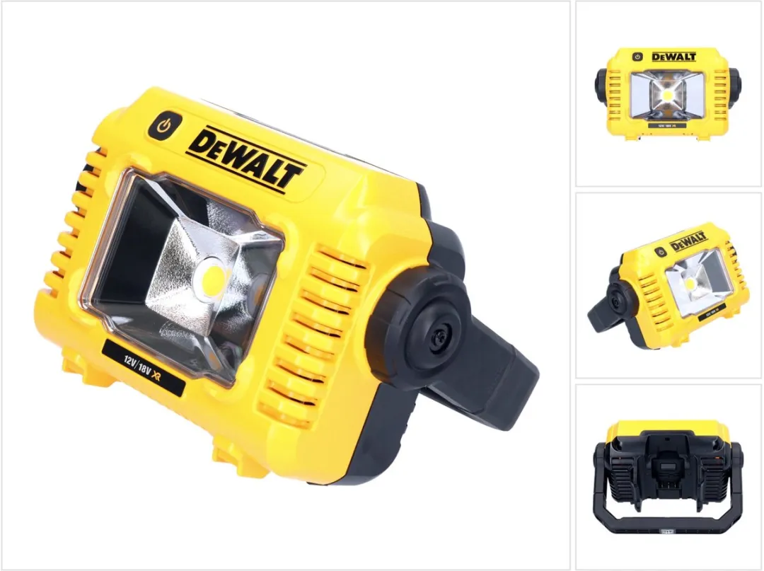 DeWalt DCL077 Accu Werklamp 18V - Geel/Zwart