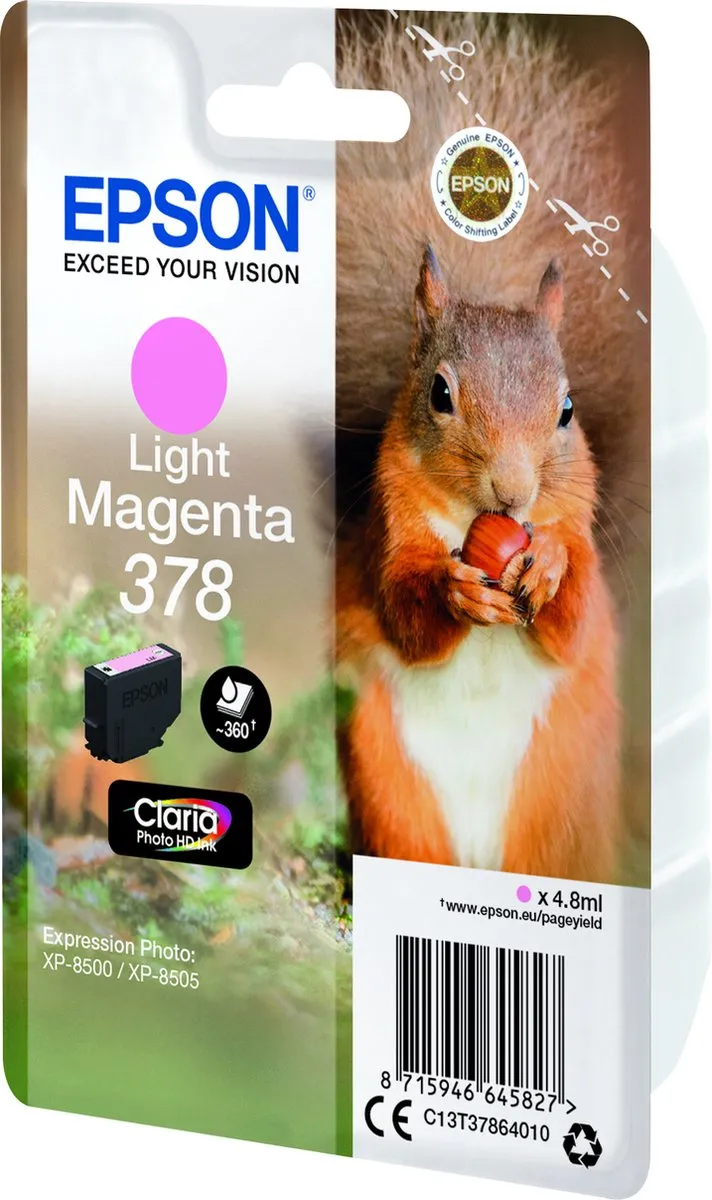Epson Claria Photo HD C13T37864020 Lichtmagenta - 4.8ml