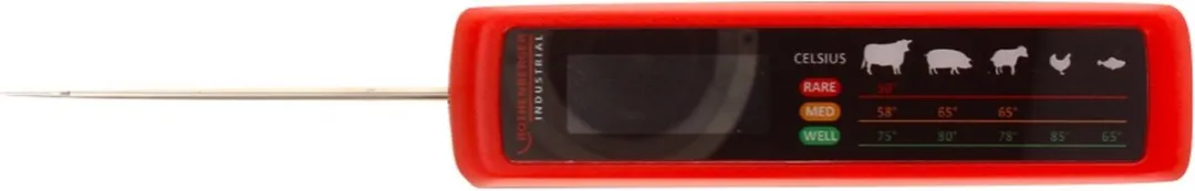 Rothenberger RoGrill Thermometer - Rood/Zwart - afbeelding 6 van 6