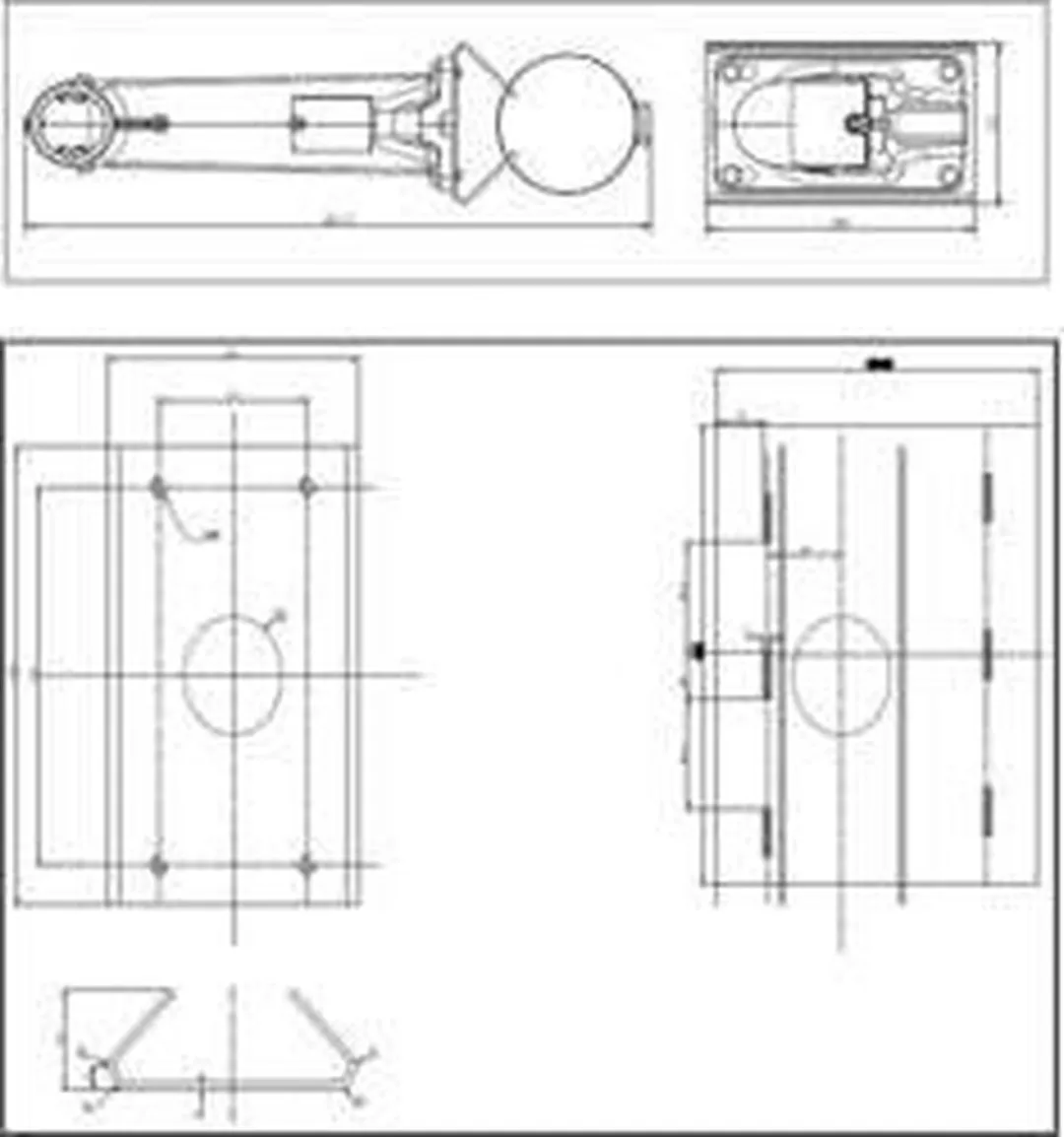 Hikvision DS-1602ZJ-CORNER Hoekmuursteun - Wit