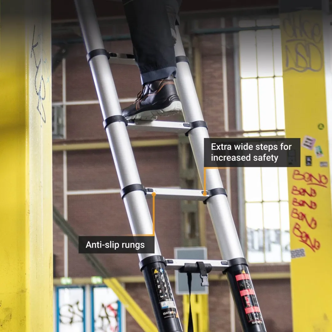 Batavia Giraffe Air Pro Telescoopladder 381cm - 150kg