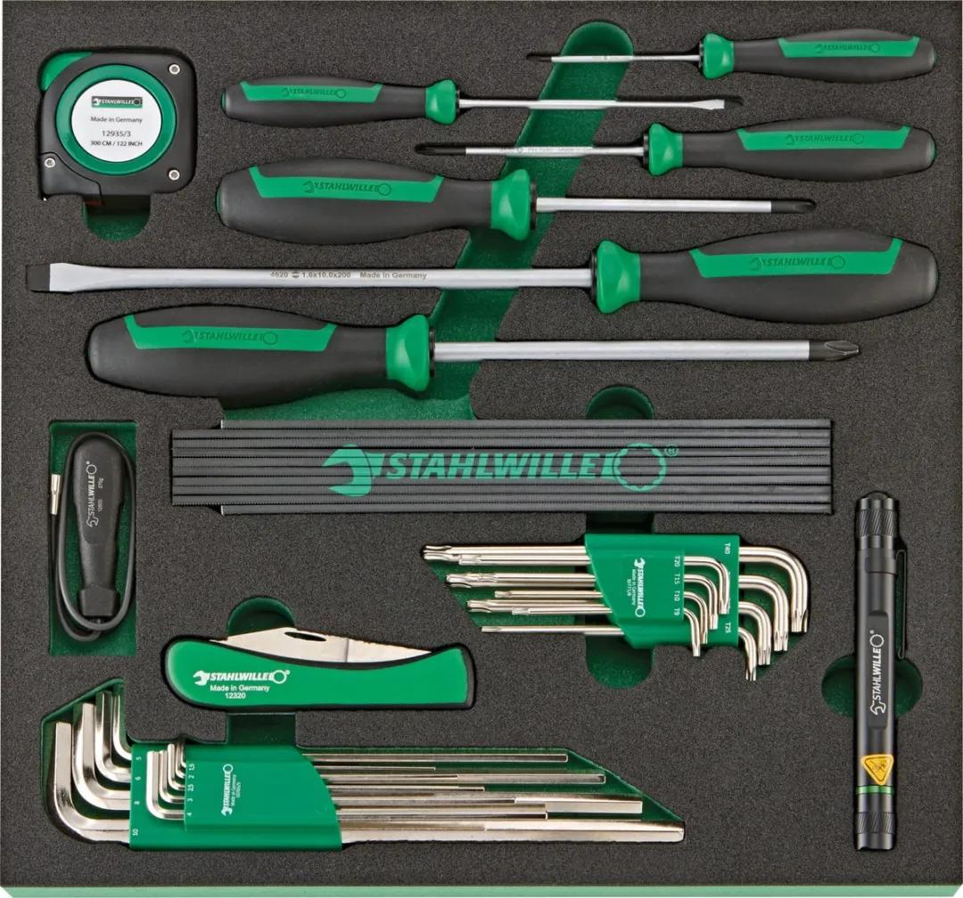 Stahlwille TCS Schroef- en Inbussleutelset 27-delig