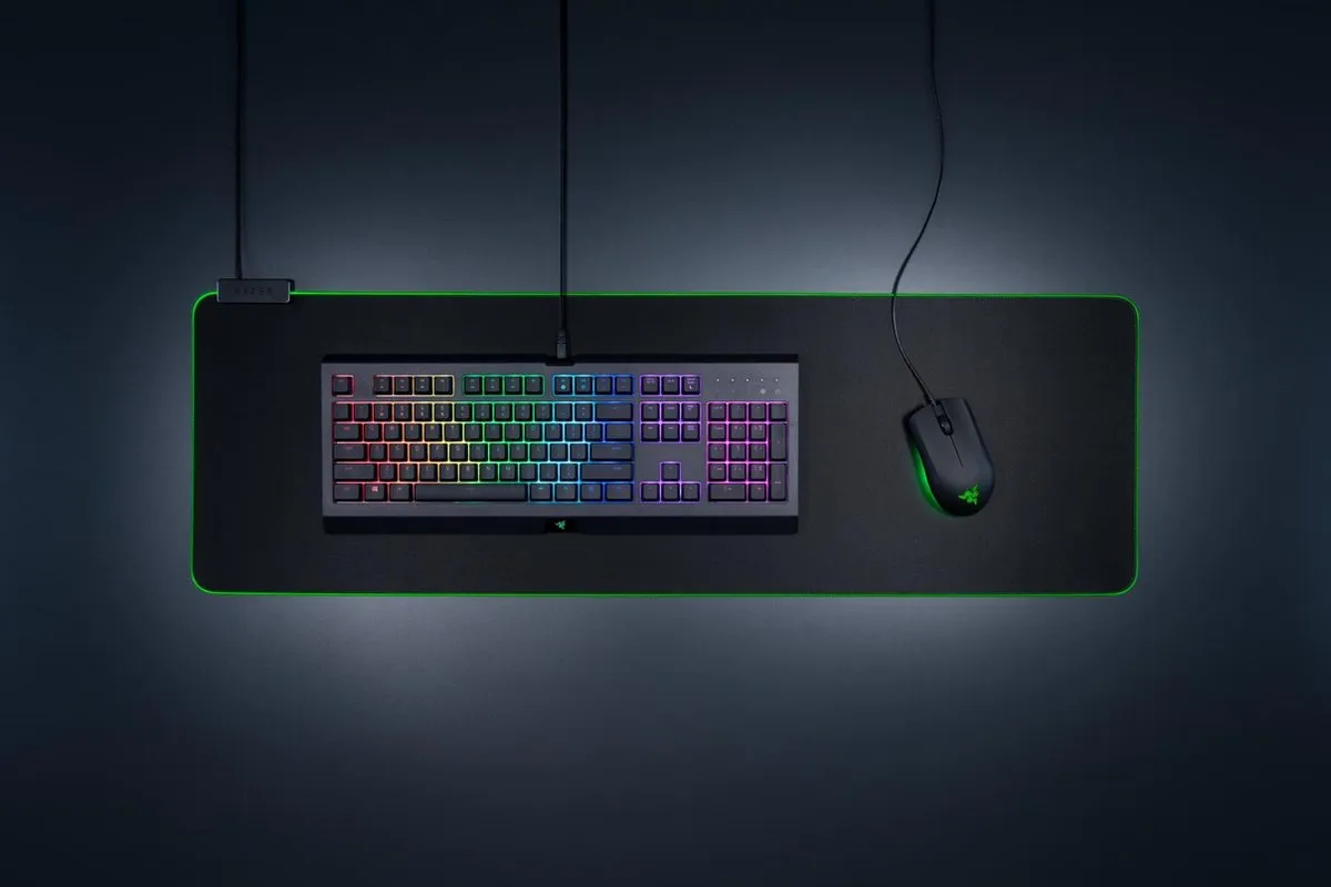Razer Goliathus Chroma Extended Gaming Muismat - Zwart