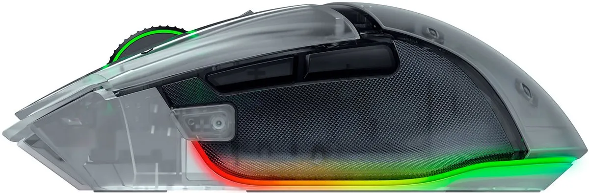 Razer Basilisk V3 Pro 35K Draadloze Gaming Muis - Phantom Wit