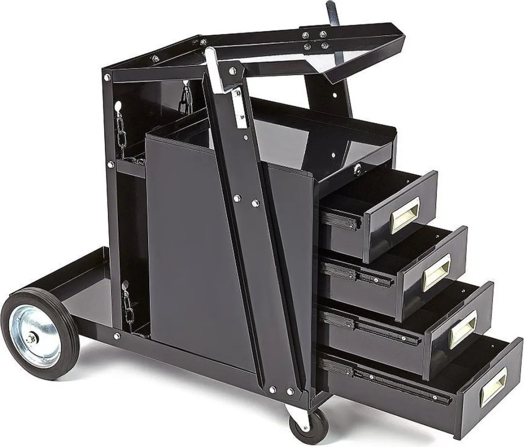 HBM Machines Laswagen met 4 Laden - 1mm Elektrodediameter