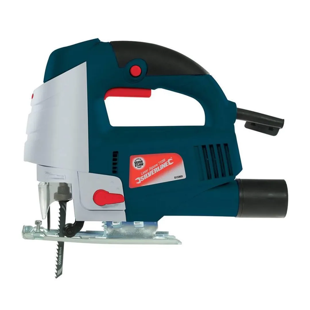 Silverline 710W Silverstorm Laser Decoupeerzaag 815969 - afbeelding 6 van 6