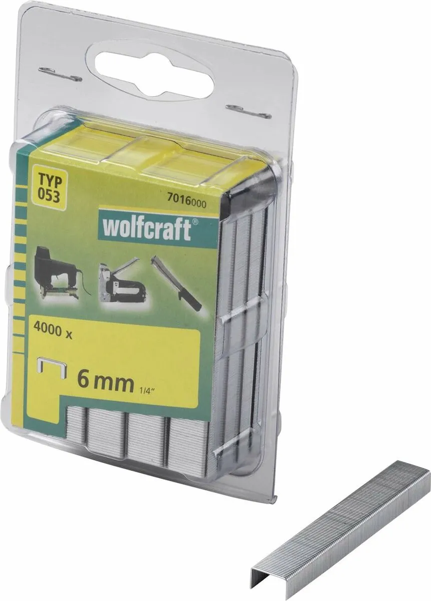 Wolfcraft Nieten met brede rug 7016000 - 4 Stuks
