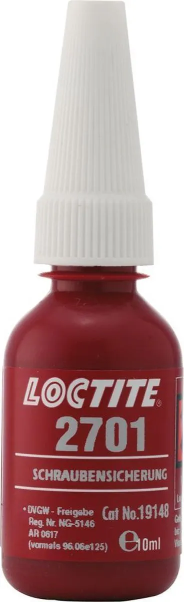Loctite Schroefborgmiddel Type2701 10ml