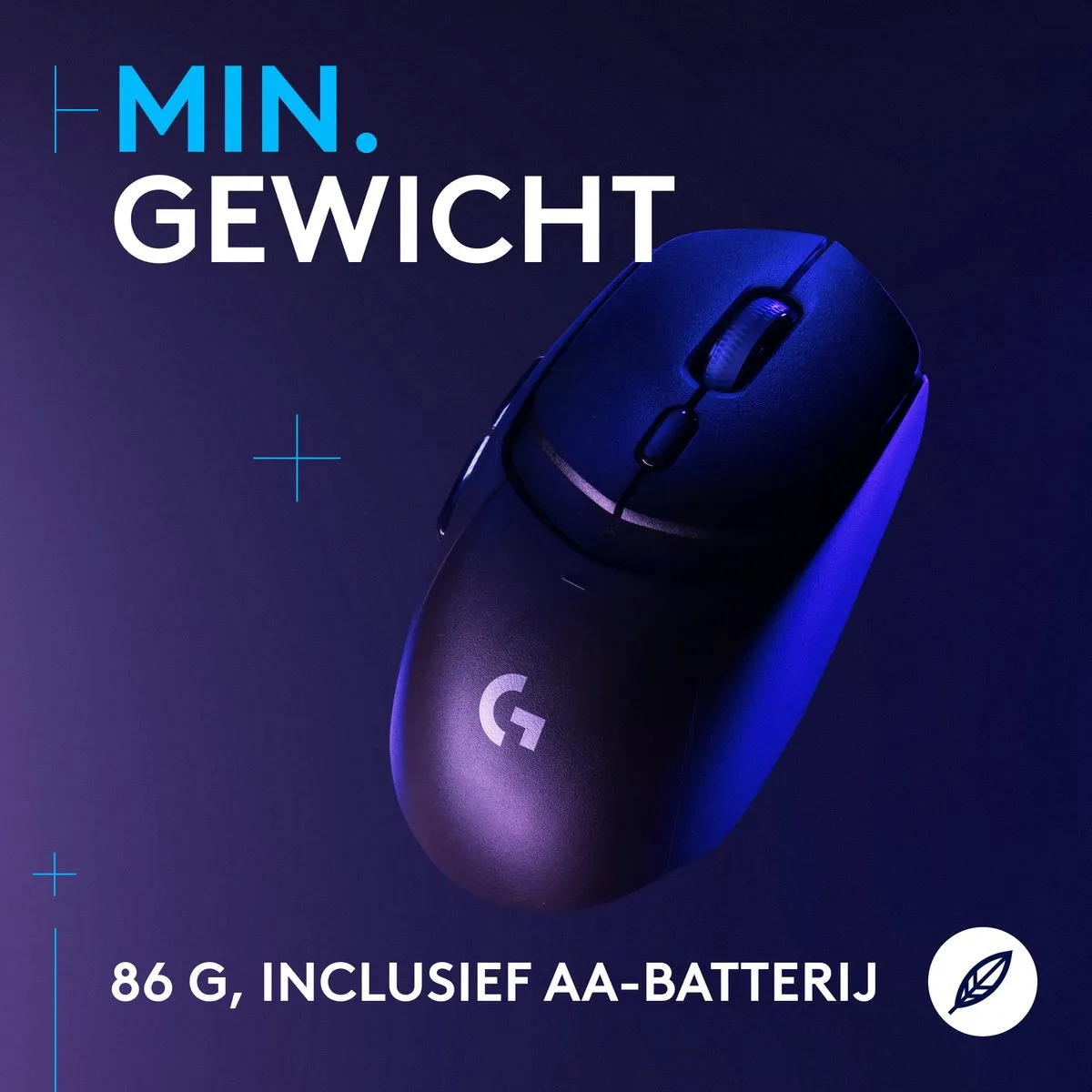 Logitech G G309 Lightspeed Draadloze Gaming Muis - Zwart - afbeelding 6 van 6