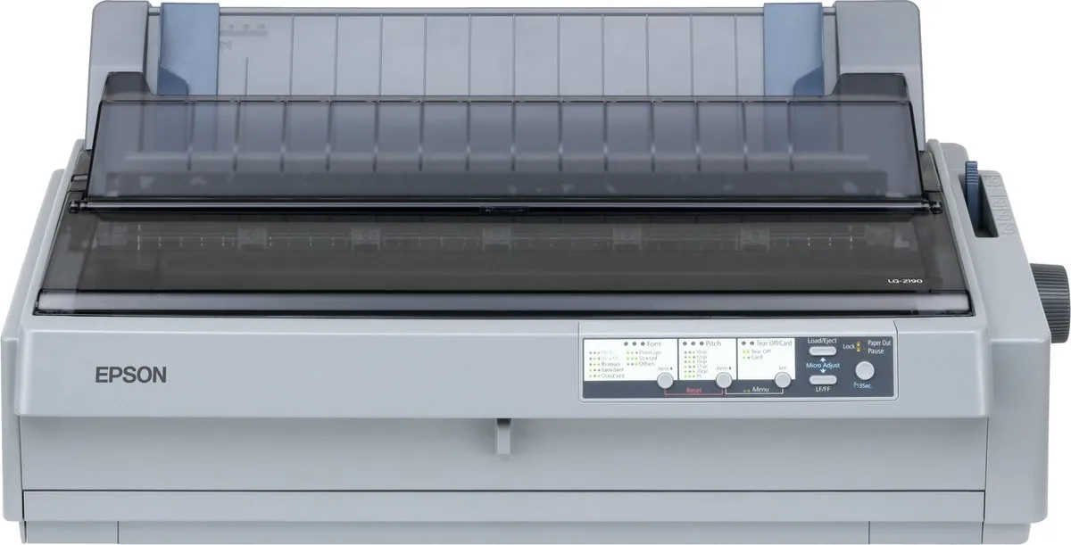Epson LQ-2190 Dot Matrix Printer - Zwart-wit