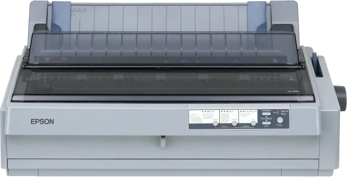 Epson LQ-2190 Dot Matrix Printer - Zwart-wit