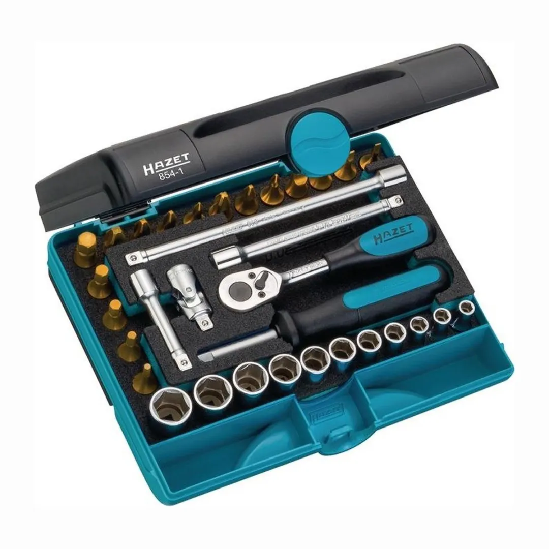 Hazet Doppenassortiment 33-delig 1/4"
