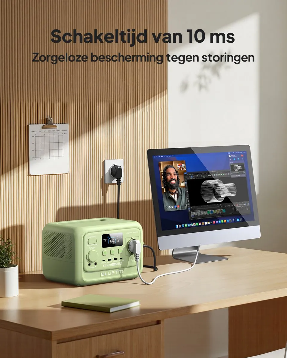 Bluetti Elite 30 V2 Draagbaar Stroomstation 600W