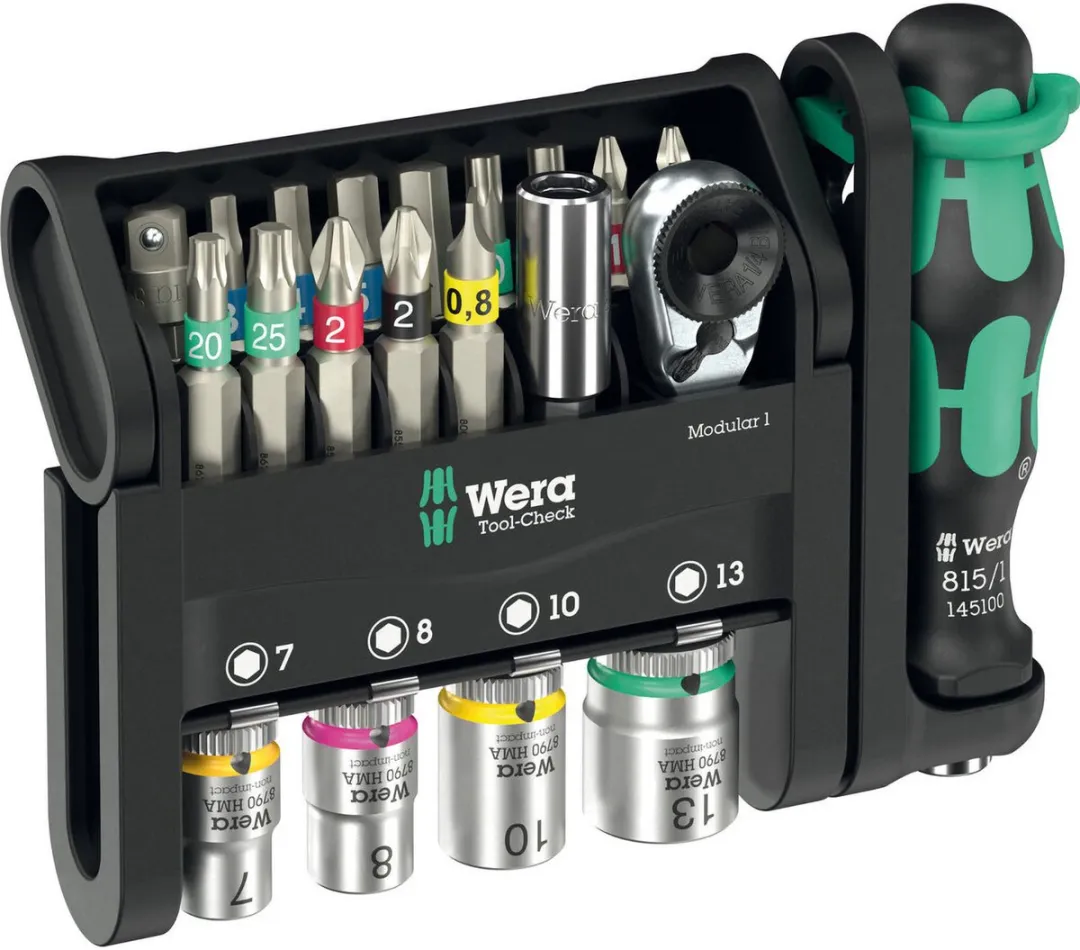 Wera Tool-Check Modular 05049000001 Gereedschapsset 21-delig