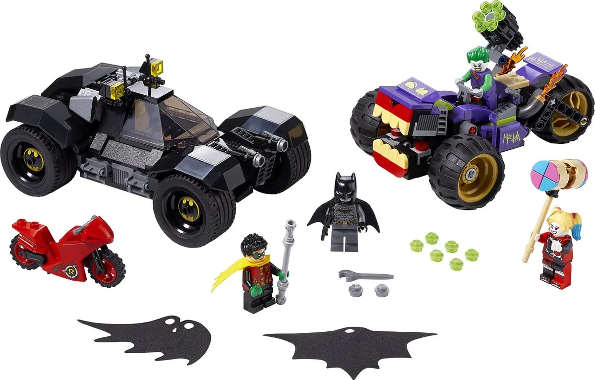 LEGO Batman Joker's Trike Achtervolging 76159 - 440 Stukken - afbeelding 3 van 6