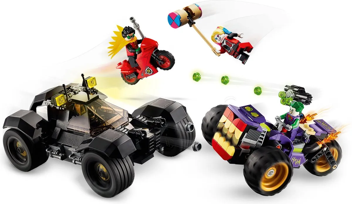 LEGO Batman Joker's Trike Achtervolging 76159 - 440 Stukken - afbeelding 5 van 6