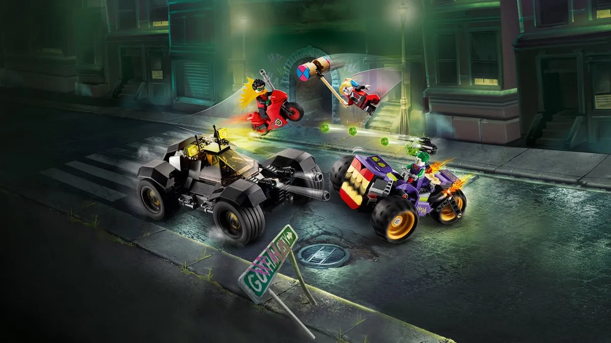 LEGO Batman Joker's Trike Achtervolging 76159 - 440 Stukken - afbeelding 6 van 6
