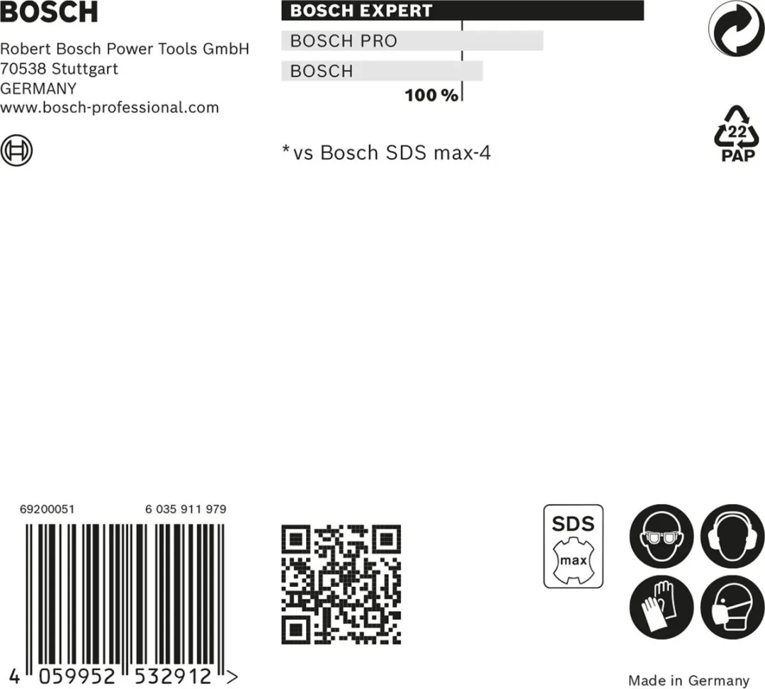 Bosch Professional EXPERT SDS Max-8X Boor 16mm - Beton