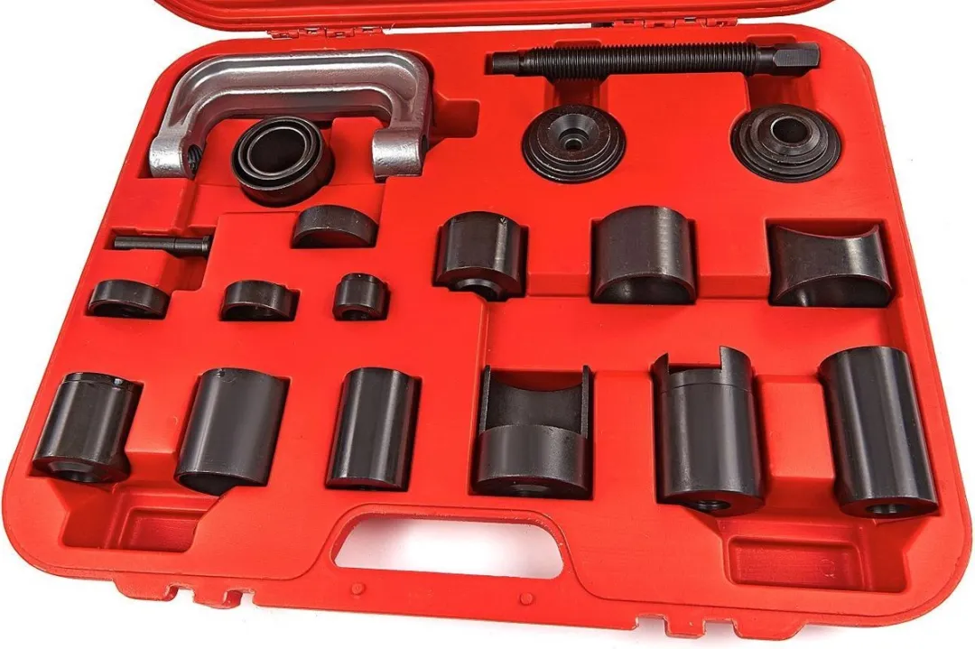 HBM Fuseekogel Demontage Set 21-delig - Rood