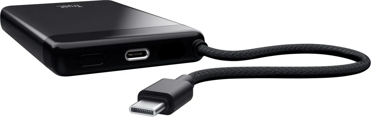 Trust Fiera Powerbank 10000mAh 20W - 2x USB-C - Zwart