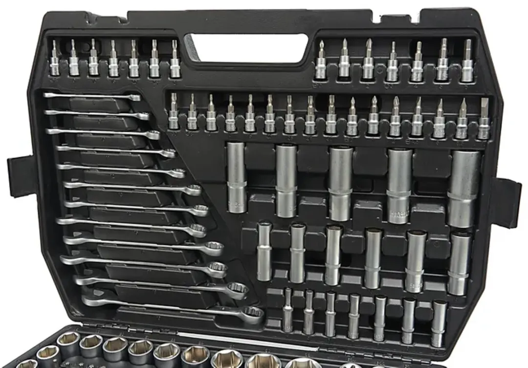 HBM Machines Doppenset Metrisch 216-delig - Zwart