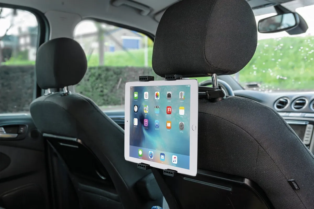 Trust Mobile Tablethouder Auto 11 inch - Zwart - afbeelding 6 van 6