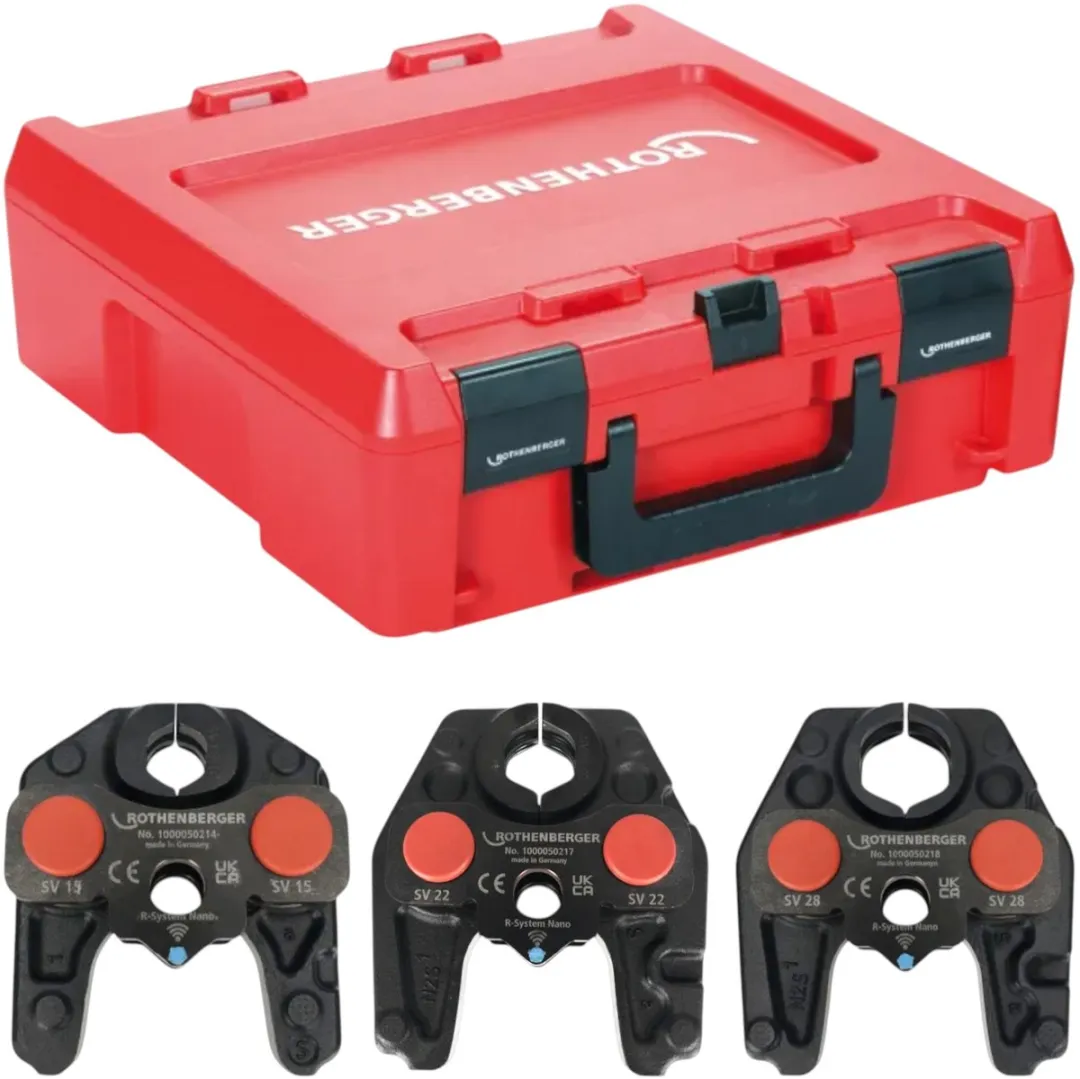 Rothenberger ROMAX NANO iJAWs SV Persbekkenset 3-delig 1000004939