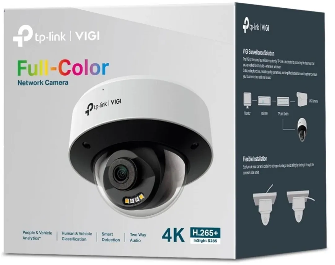 TP-Link INSIGHT S285 Beveiligingscamera 2.8mm - Wit