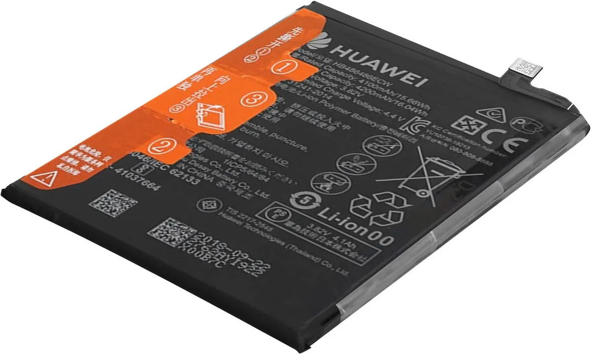 Huawei P30 Pro/Mate 20 Pro Originele Batterij 4200mAh - Zwart