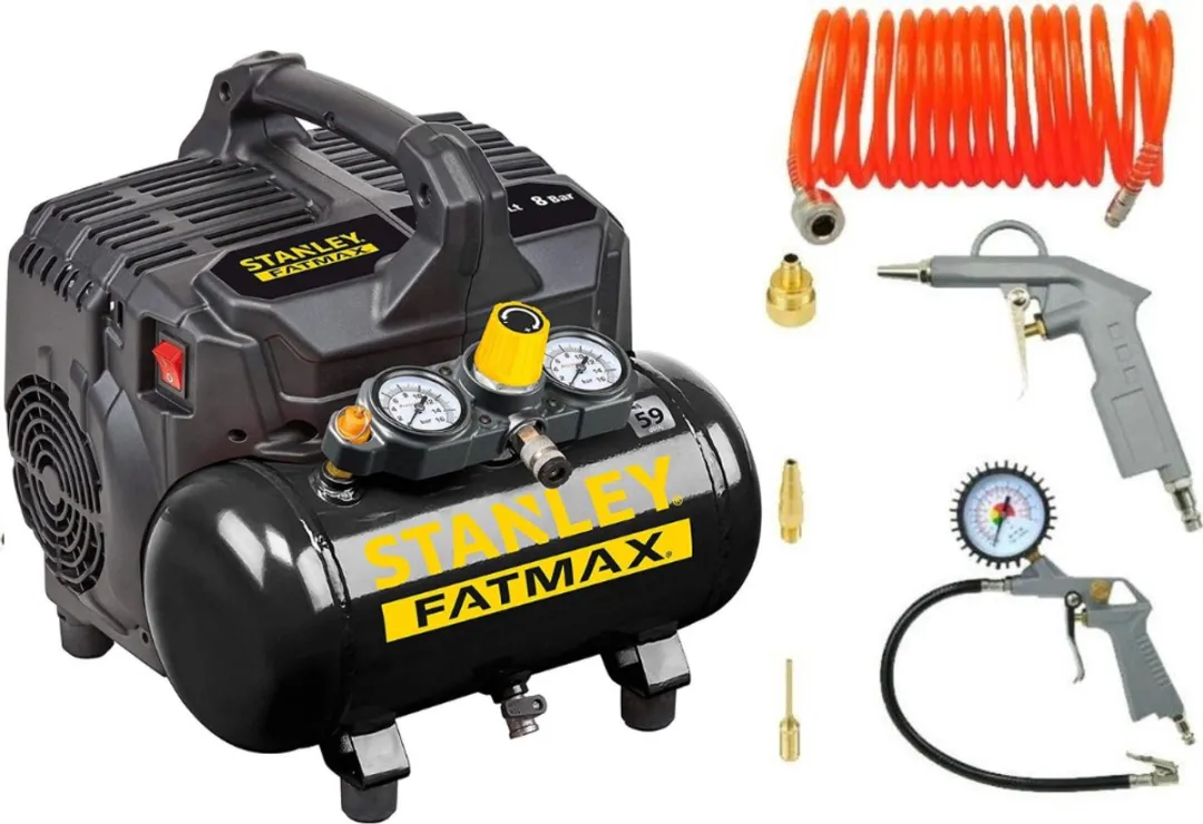 Stanley FATMAX DST 101/8/6 Luchtcompressor 6L