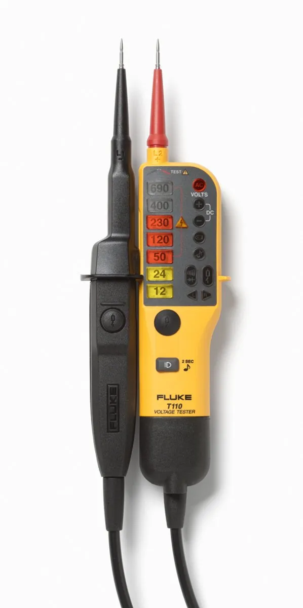 Fluke T110 Two Pole Spanningzoeker - Verwisselbare meetpunten