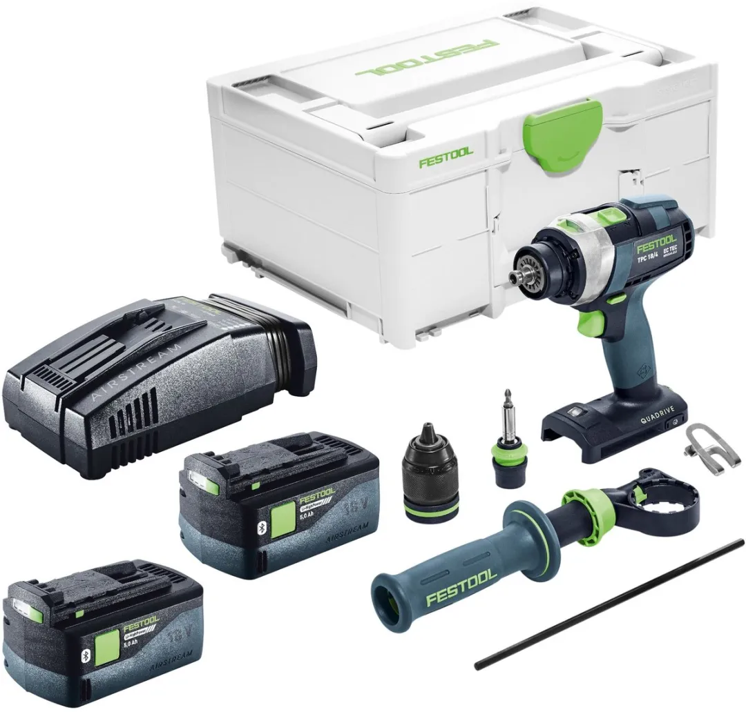 Festool TPC 18/4 I-Basic Accu-klopboormachine 75Nm