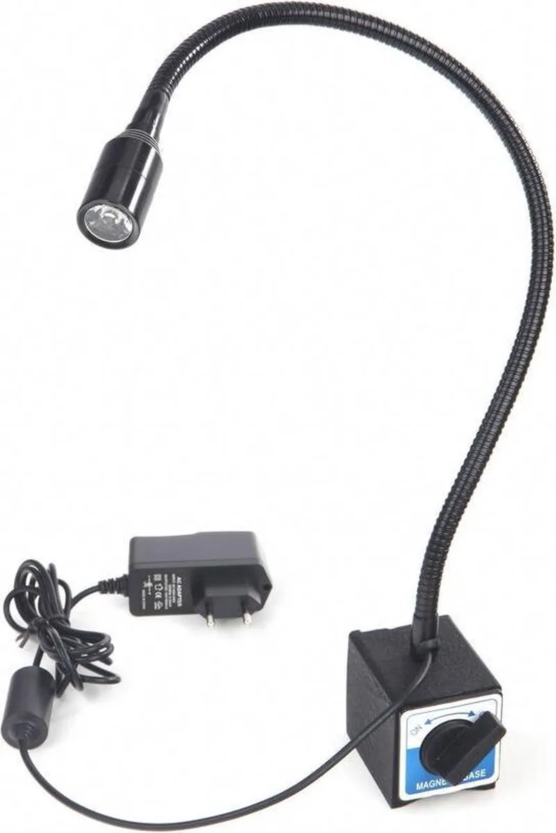 HBM Magneetvoet met LED Verlichting 3W