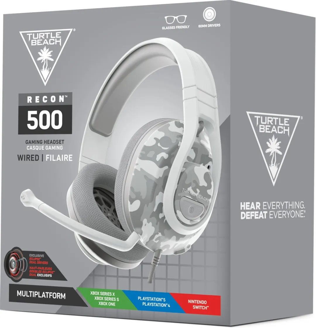 Turtle Beach Recon 500 TURA14.BX.GAHB Gaming Headset - Arctic Camo