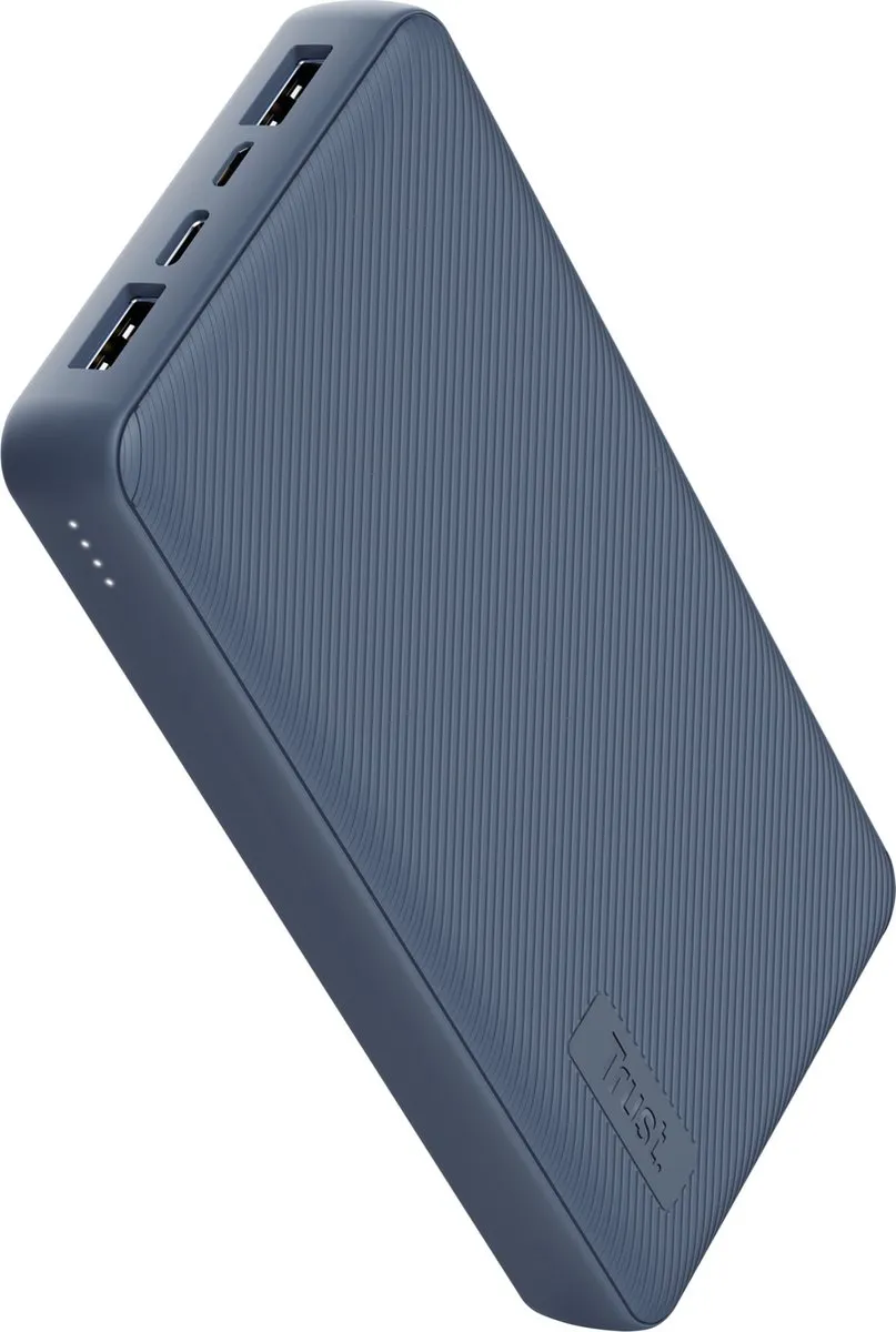 Trust Primo 25026 Powerbank 20000mAh - Blauw