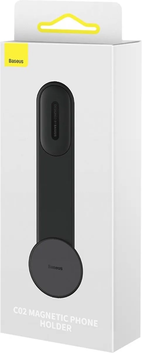 Baseus C02 Pro Series MagSafe Autohouder - Zwart - afbeelding 6 van 6