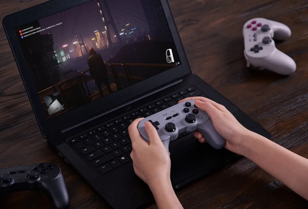 8Bitdo Pro 2 SN Edition Gamepad - Multicolor