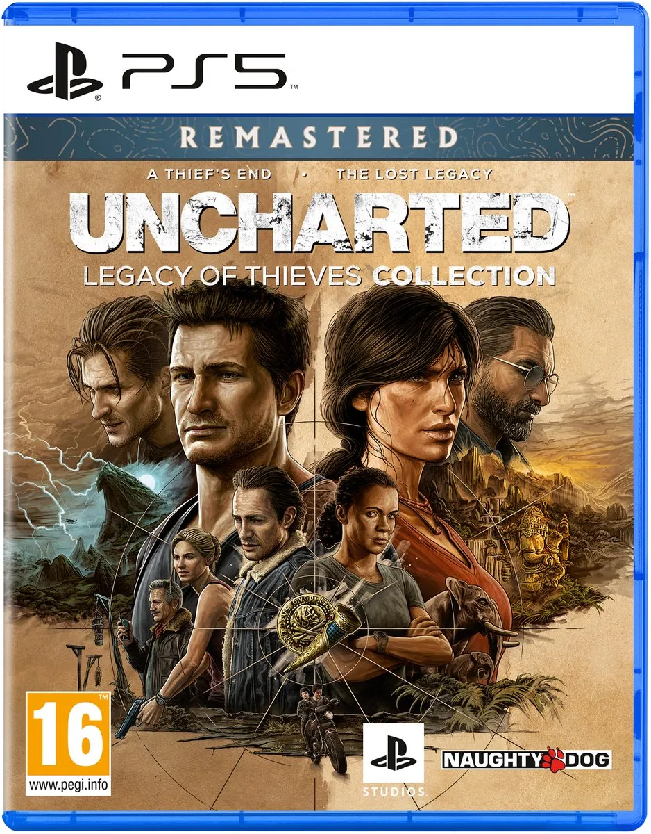 Sony Uncharted Legacy of Thieves Collection PS5