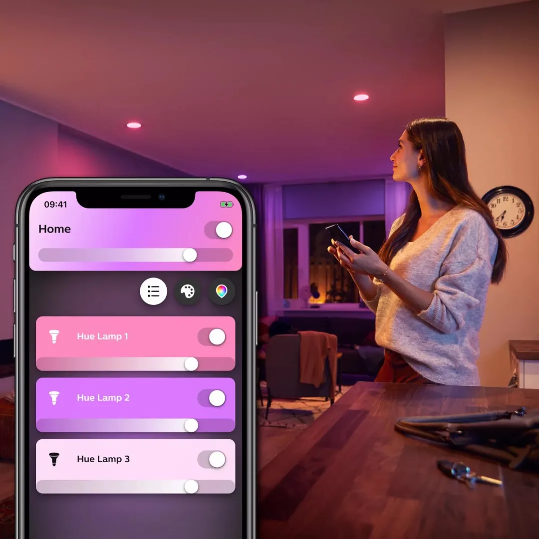 Philips LED Hue GU10 Warm Wit Mat - 2200K