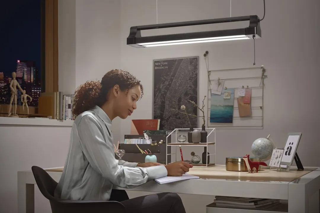 Osram Office Line Double Rotatable 24W LED Werkpleklamp - Zwart