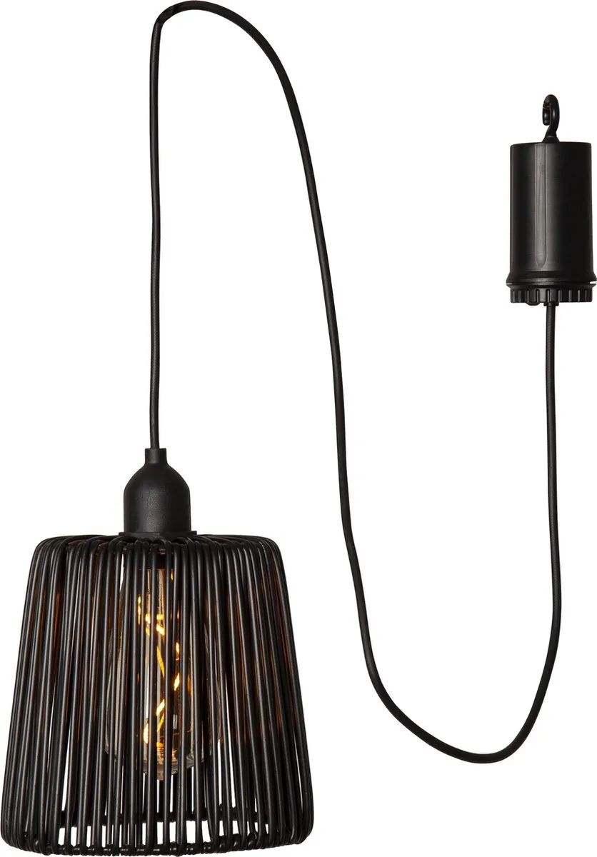 Star Trading Twine Accu Hanglamp - Zwart