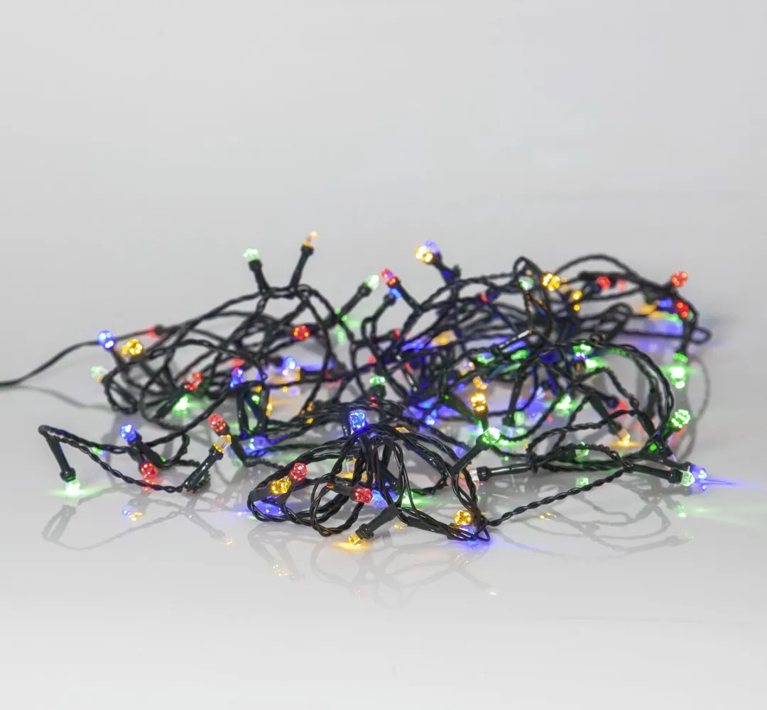 Star Trading DiamondStar Light LED-lichtketting 7,5m - 100 Stuks - Zwart