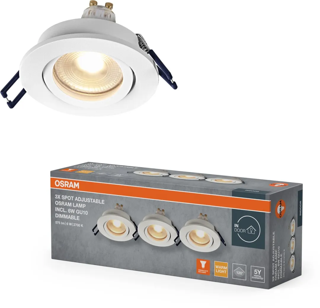Osram Spot Set LED Inbouwspot DIM 6W 827