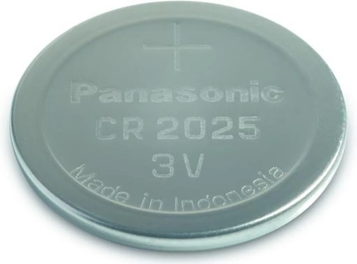 Panasonic CR-2025EL/4B Knoopcelbatterij