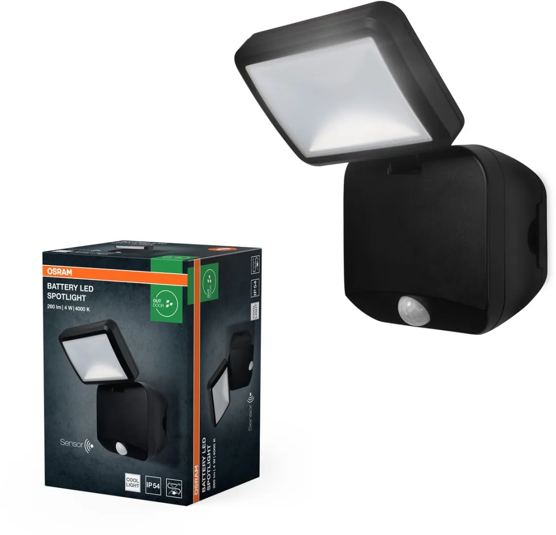 Osram LED Spotlight Sensor 4W 4000K - Zwart