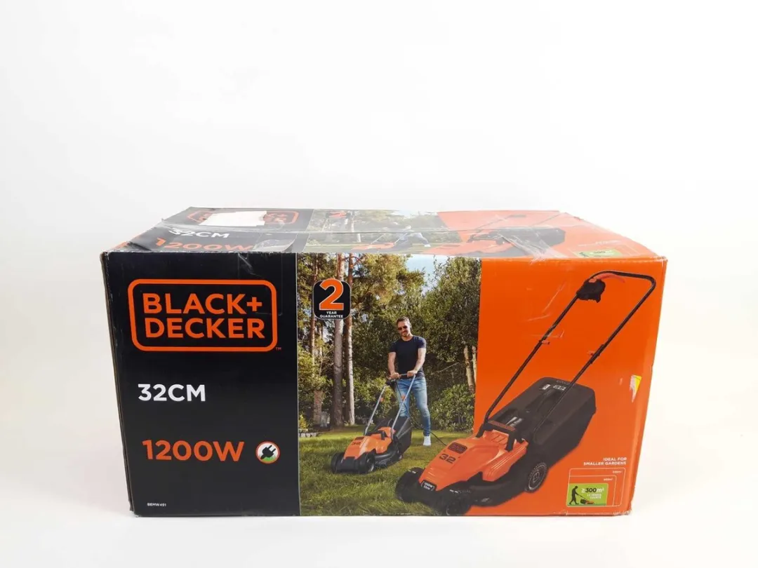 BLACK+DECKER BEMW451-QS Grasmaaier 32cm - 1200W