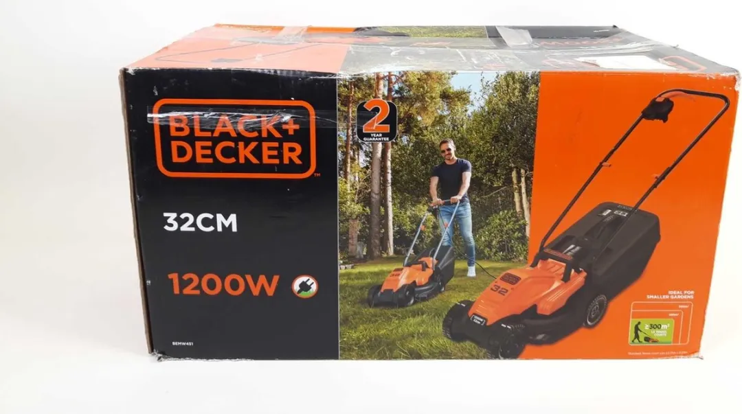 BLACK+DECKER BEMW451-QS Grasmaaier 32cm - 1200W