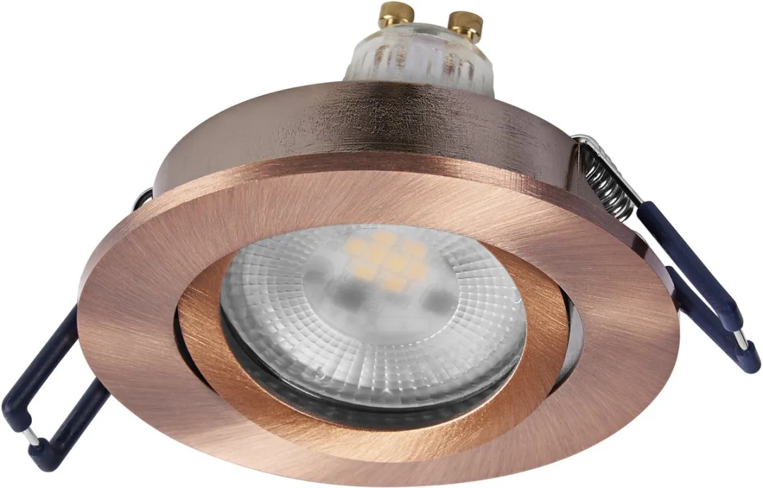 Osram Spot Set LED Inbouwspot DIM 6W Rood Messing - 3 Stuks - afbeelding 6 van 6