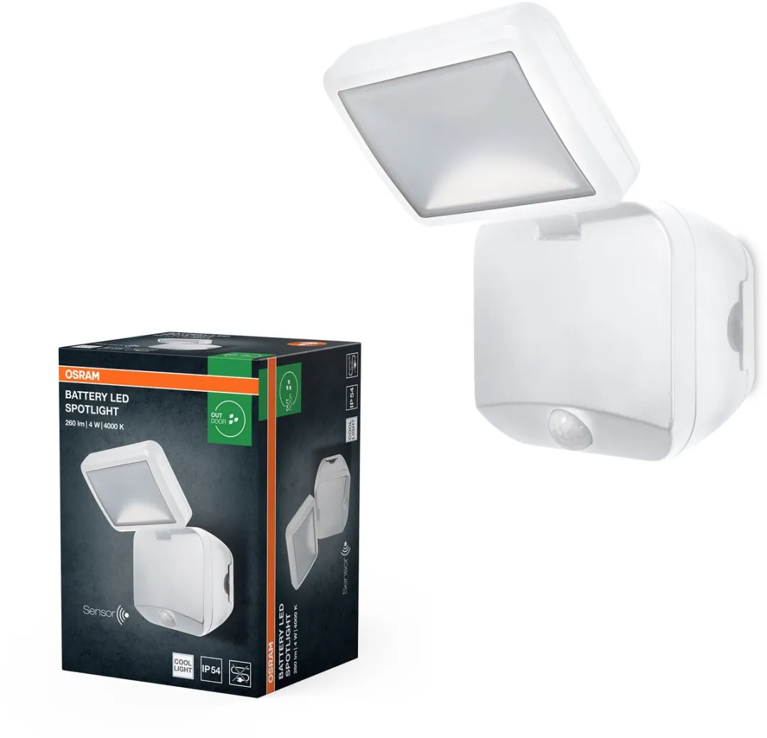 Osram Battery Spotlight Sensor 4W 4000K - Wit